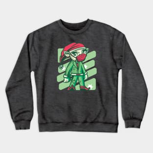 Elf Face Mask Crewneck Sweatshirt